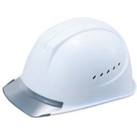 （株）谷沢製作所 1610-JZV-V2-W3-J タニザワ　エアライト搭載ヘルメット通気孔付き（ＰＣ製・透明ひさし型）