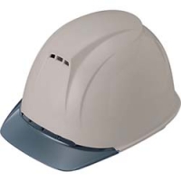 ユニット（株） 377-36GY ユニット　ヘルメット透明ひさし通気孔付（飛・墜）灰　ＡＢＳ