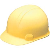 ユニット（株） 377-28CR ユニット　ヘルメット前ひさし型飛・墜・電クリーム　ＡＢＳ