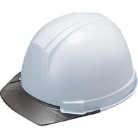 （株）谷沢製作所 169-EZVV2(EPA) タニザワ　ヘルメット（透明ひさし・溝付型）ＥＰＡ付　白