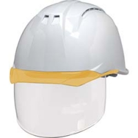 O ＤＩＣ　透明バイザーヘルメット（シールド面付）　ＡＡ１１ＥＶＯ－ＣＳＷ　ＫＰ　白／オレンジ