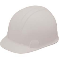 ユニット（株） 377-28WH ユニット　ヘルメット前ひさし型（飛・墜・電）白　ＡＢＳ