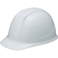 ユニット（株） 377-20WH ユニット　ヘルメット前ひさし型（飛・墜・電）白　ＰＣ