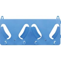 （株）谷沢製作所 820N タニザワ　ヘルメットラック　エコラック　６個掛け用（ブルー）