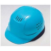 ＤＩＣプラスチック（株）安全資材営業部 BC-1-LB ＤＩＣ　ヘルメットＢＣ１型ライトブルー　（あご紐無し）