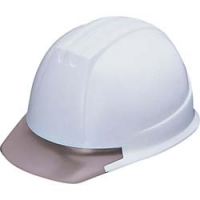 ユニット（株） 377-29GY ユニット　ヘルメット前ひさし型グレー（飛・電）　ＰＣ