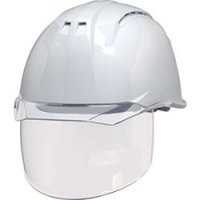 C ＤＩＣ　透明バイザーヘルメット（シールド面付）　ＡＡ１１ＥＶＯ－ＣＳＷ　ＫＰ　白／クリア