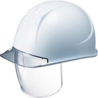 （株）谷沢製作所 161VL2-SDC-V2-W3-J タニザワ　特大型ヘルメット　シールド面付　溝付　透明ひさし付