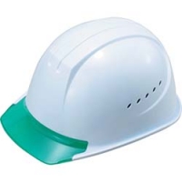 （株）谷沢製作所 1610-JZV-V3-W3-J タニザワ　エアライト搭載ヘルメット通気孔付き（ＰＣ製・透明ひさし型）