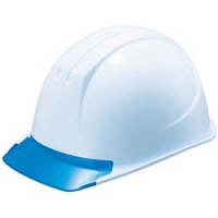 （株）谷沢製作所 161-JZV-V5-W3-J タニザワ　エアライト搭載ヘルメット（ＰＣ製・透明ひさし型）