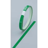 （株）日本緑十字社 235311 緑十字　ヘルメット用ラインテープ　緑　１０幅×７００ｍｍ　１０本組　無反射