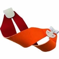 （株）グリーンクロス 6121710202 グリーンクロス　ヘルバンド９０セパレートタイプ　レッド／オレンジ