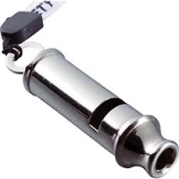 （株）トーヨーセフティー NO-24 トーヨーセフティ　ホイッスル（メタル・長管）