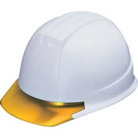 ユニット（株） 377-30OR ユニット　ヘルメット前ひさし型オレンジ飛・墜・電　ＰＣ