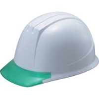 （株）谷沢製作所 141-EZV-V3-W3 タニザワ　ＰＣ製透明ひさし型ヘルメット　白