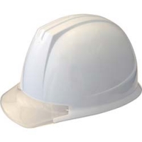 （株）谷沢製作所 141-EZV-V1-W3 タニザワ　ＰＣ製透明ひさし型ヘルメット　白