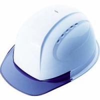 （株）トーヨーセフティー NO.380F-OT-S-WH トーヨーセフティ　ひさし透明ヘルメット　白