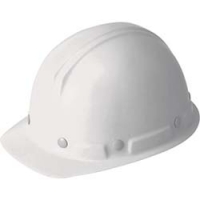 ユニット（株） 377-11WH ユニット　ヘルメット前ひさし型（飛）白　特殊ＦＲＰ