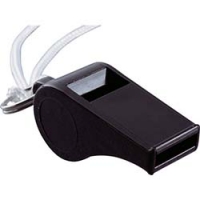 （株）トーヨーセフティー NO-21 トーヨーセフティ　ホイッスル（プラスチック・小型）黒