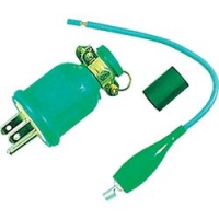 日本日动 NICHIDO PP-01 日動　交換プラグ　ポッキンゴムプラグ　袋入り　（１００Ｖ）