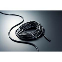 日本中山 TRUSCO  TSP4BK ＴＲＵＳＣＯ　スパイラルチューブ　１０ｍ　結束径Φ３．２～２５．０　黒