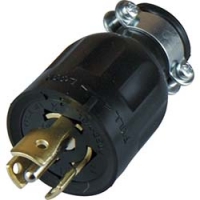 美国电机 AMERICAN DENKI  3122GR アメリカン電機　引掛形　ゴムプラグ　接地３Ｐ１５Ａ２５０Ｖ