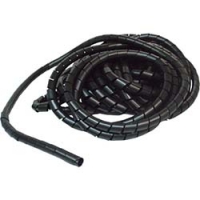 日本中山 TRUSCO  TSP19BK ＴＲＵＳＣＯ　スパイラルチューブ　１０ｍ　結束径Φ１５．０～５０．０　黒
