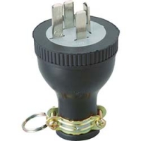 日本明工 MEIKO  MP2537 明工　ゴムプラグ接地３Ｐ