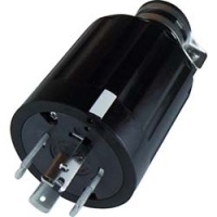 美国电机 AMERICAN DENKI  4662R アメリカン電機　引掛形　ゴムプラグ　接地３Ｐ６０Ａ６００Ｖ