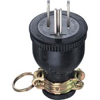 日本明工 MEIKO  ME2538 明工　ゴムプラグ接地２Ｐ