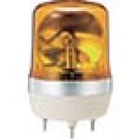 ユニット（株） 882-68A ユニット　小型回転灯　ブザー付　１００Ｖ　（黄）