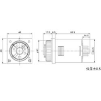 パナソニック　デバイスＳＵＮＸ（株） ATC72171 Ｐａｎａｓｏｎｉｃ　ツインタイマ　ＰＭ４ＨＷ－Ｈ－ＡＣ２４０ＶＷ