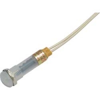 DC200V-W サカズメ　ＬＥＤ表示灯　ＤＡ－１０ＭＬ　（ＡＣ／ＤＣ２００Ｖ接続）　Φ１０　白