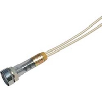 DC200V-W サカズメ　ＬＥＤ表示灯　ＤＡ－８ＦＬ－２　（ＡＣ／ＤＣ２００Ｖ接続）　Φ８　白