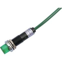DC100V-G サカズメ　ＬＥＤ表示灯　ＤＡ－１０ＴＰＬ　（ＡＣ／ＤＣ１００Ｖ接続）Φ１０　緑