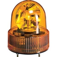 （株）パトライト SKH-110A（Y） パトライト　ＳＫＨ－Ａ型　小型回転灯　Φ１１８　オールプラスチックタイプ　黄