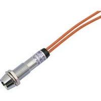 DC100V-O サカズメ　ＬＥＤ表示灯　ＤＡ－８ＪＰＬ　（ＡＣ／ＤＣ１００Ｖ接続）　Φ８　橙