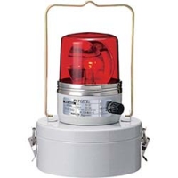 （株）パトライト SKHB-1006D-R パトライト　電池式回転灯　レッド