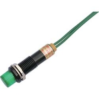 DC200V-G サカズメ　ＬＥＤ表示灯　ＤＡ－１０ＴＰＢＬ　（ＡＣ／ＤＣ２００Ｖ接続）Φ１０緑