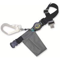 藤井電工（株） SRL-OT593K-BLK-BP ツヨロン　ＳＲリトラ安全帯　黒色　軽量型　ワンタッチバックル付　回転フック付