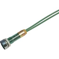 DC200V-G サカズメ　ＬＥＤ表示灯　ＤＡ－８ＦＬ－２　（ＡＣ／ＤＣ２００Ｖ接続）　Φ８　緑