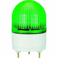 （株）パトライト KHE-24-G パトライト　ＫＨＥ型　ＬＥＤ表示灯　Φ１００　点滅・流動・ストロボ発光　緑