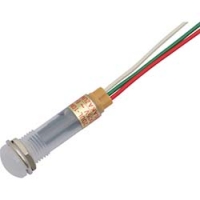 W サカズメ　２色（赤・緑）点灯ＬＥＤ表示灯　２ＤＵＬ－１０ＭＬ　Φ１０