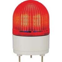 （株）パトライト KHE24R（R） パトライト　ＫＨＥ型　ＬＥＤ表示灯　Φ１００　点滅・流動・ストロボ発光　赤