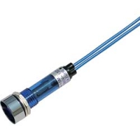 DC100V-B サカズメ　ＬＥＤ表示灯　ＤＡ－１０ＭＬ－１　（ＡＣ／ＤＣ１００Ｖ接続）Φ１０青