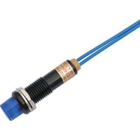 DC200V-B サカズメ　ＬＥＤ表示灯　ＤＡ－１０ＴＰＢＬ　（ＡＣ／ＤＣ２００Ｖ接続）Φ１０青