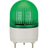 （株）パトライト KHE24G（GN） パトライト　ＫＨＥ型　ＬＥＤ表示灯　Φ１００　点滅・流動・ストロボ発光　緑