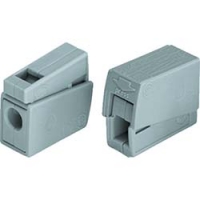 ワゴジャパン（株） LC-1 ＷＡＧＯ　ワゴ　ＬＣ－１　ライティングコネクタ　グレー　１００個入