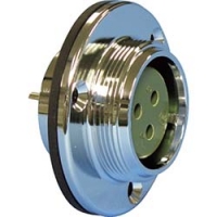 日本七星科学 NANAHOSHI  NWPC-254-AD9 七星　防水メタルコネクタ　ＮＷＰＣ－２５シリーズ　４極　ＡＤ９