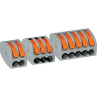 因幡電機産業（株） WF-5-JB ＪＡＰＰＹ　ワンタッチコネクタ　グレータイプ　４０個入　電線数５本